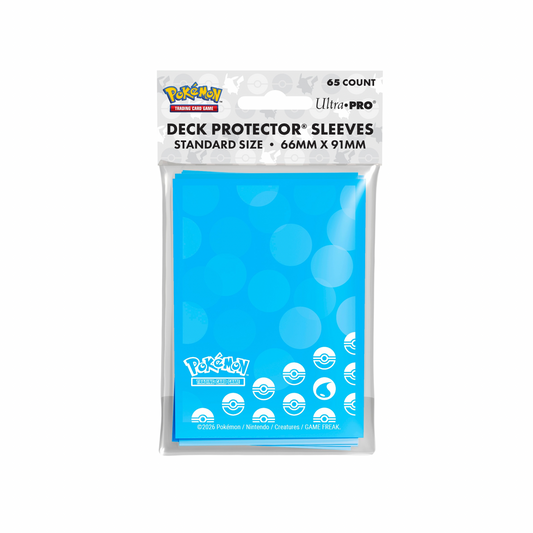 Ultra Pro Pokémon Sleeves Énergie Eau (65pcs)