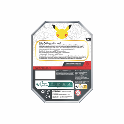 Duo Pokébox 30ème Anniversaire Nymphali Ex + Amphinobi Ex - FR