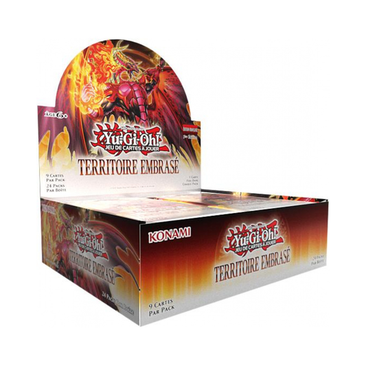 Yu-Gi-Oh! Display x24 Boosters Territoire Embrasé