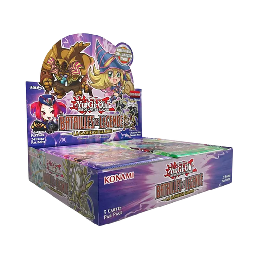 Yu-Gi-Oh! Display x24 Boosters Bataille De Légende : La Glorieuse Galerie