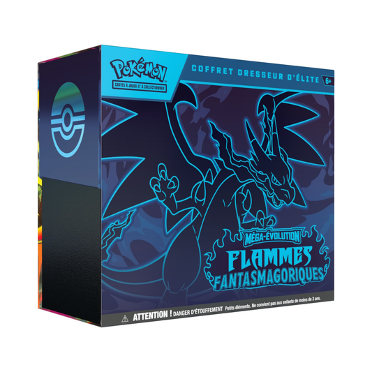 Coffret Dresseur d’Élite ME02 Flammes Fantasmagoriques - FR