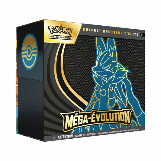 Coffret Dresseur d’Élite ME01 Méga Évolution - FR (Méga-Lucario)