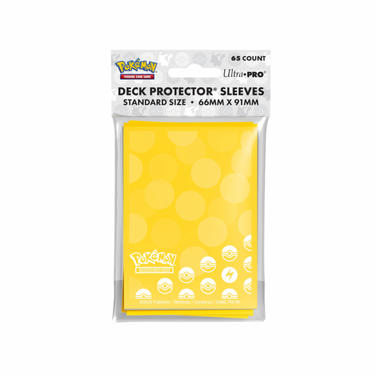 Ultra Pro Pokémon Sleeves Énergie Électrique (65pcs)