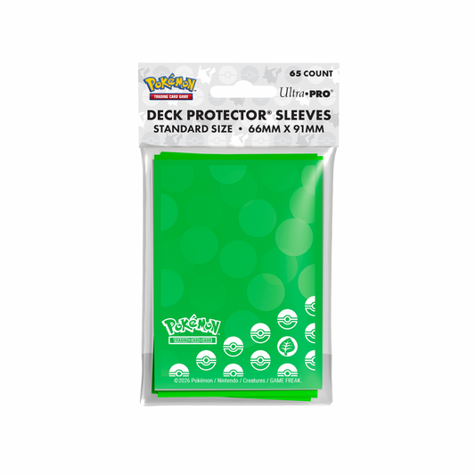 Ultra Pro Pokémon Sleeves Énergie Plante (65pcs)