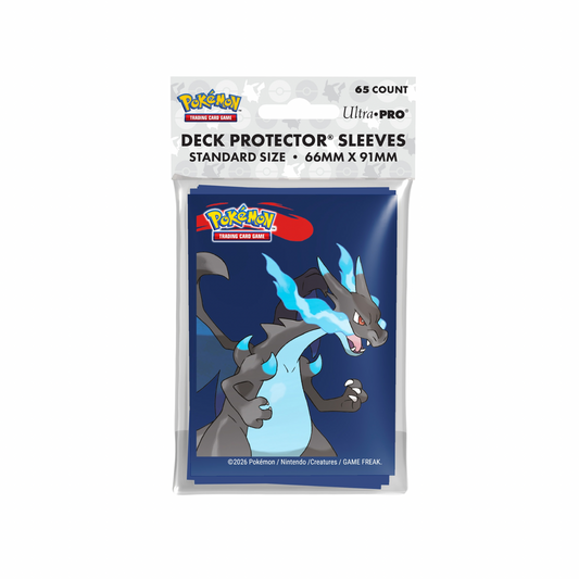 Ultra Pro Pokémon Sleeves Méga-Dracaufeu X (65pcs)