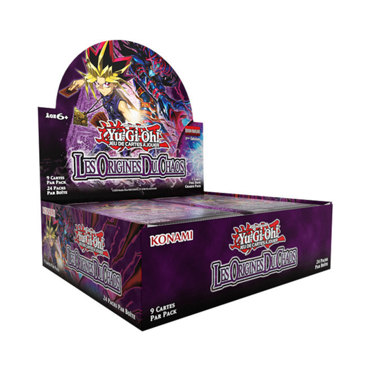 Yu-Gi-Oh! Display x24 Boosters Les Origines Du Chaos