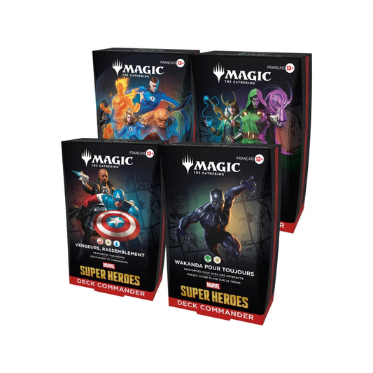 Magic: The Gathering x1 Deck Commander - FR (Modèle Aléatoire)